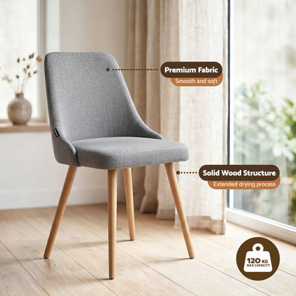 Round Dining Table Chairs Set 5 Piece | HomeAndLiving - 7