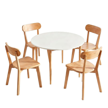 Round Dining Table Set Compact king