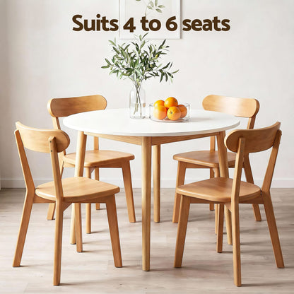 Round Dining Table Set Compact king