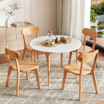 Round Dining Table Set Compact king