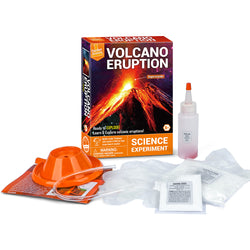 Pocket science volcano eruption