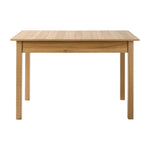 Extendable Dining Table 1.2-1.6m Wooden Kitchen Table
