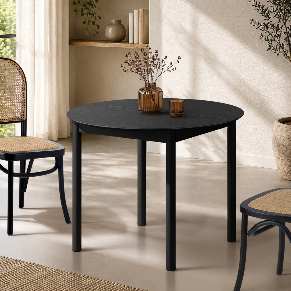Round Dining Table 100cm 4 Seater MDF | HomeAndLiving
