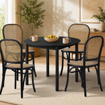 Round Dining Table 100cm 4 Seater MDF | HomeAndLiving