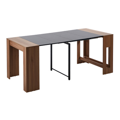 Extendable Dining Table Wooden 47x80x76cm
