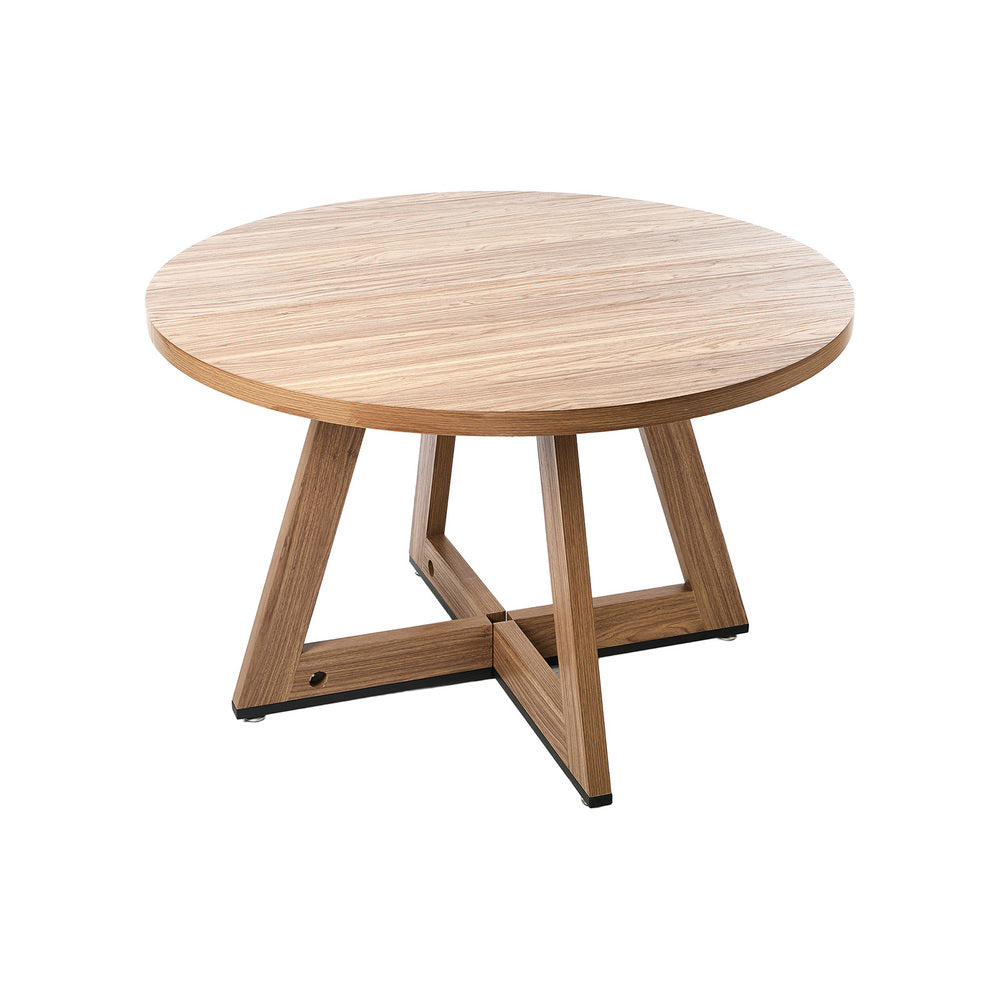 120cm Round Dining Table Wooden Kitchen Furniture Modern Dining Room
