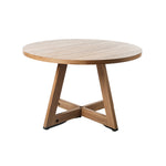 120cm Round Dining Table Wooden Kitchen Furniture Modern Dining Room