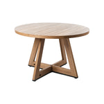 120cm Round Dining Table Wooden Kitchen Furniture Modern Dining Room