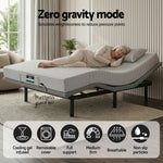 Electric Adjustable Bed Double Mattress Set | HomeAndLiving