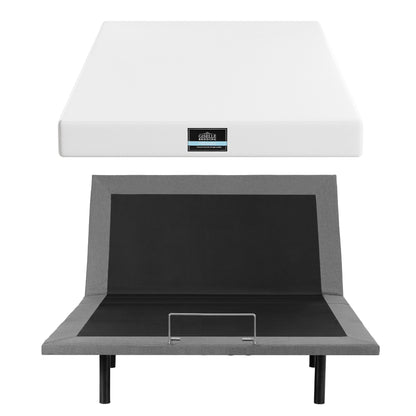 Double Adjustable Bed Frame Mattress Combo | HomeAndLiving - 4