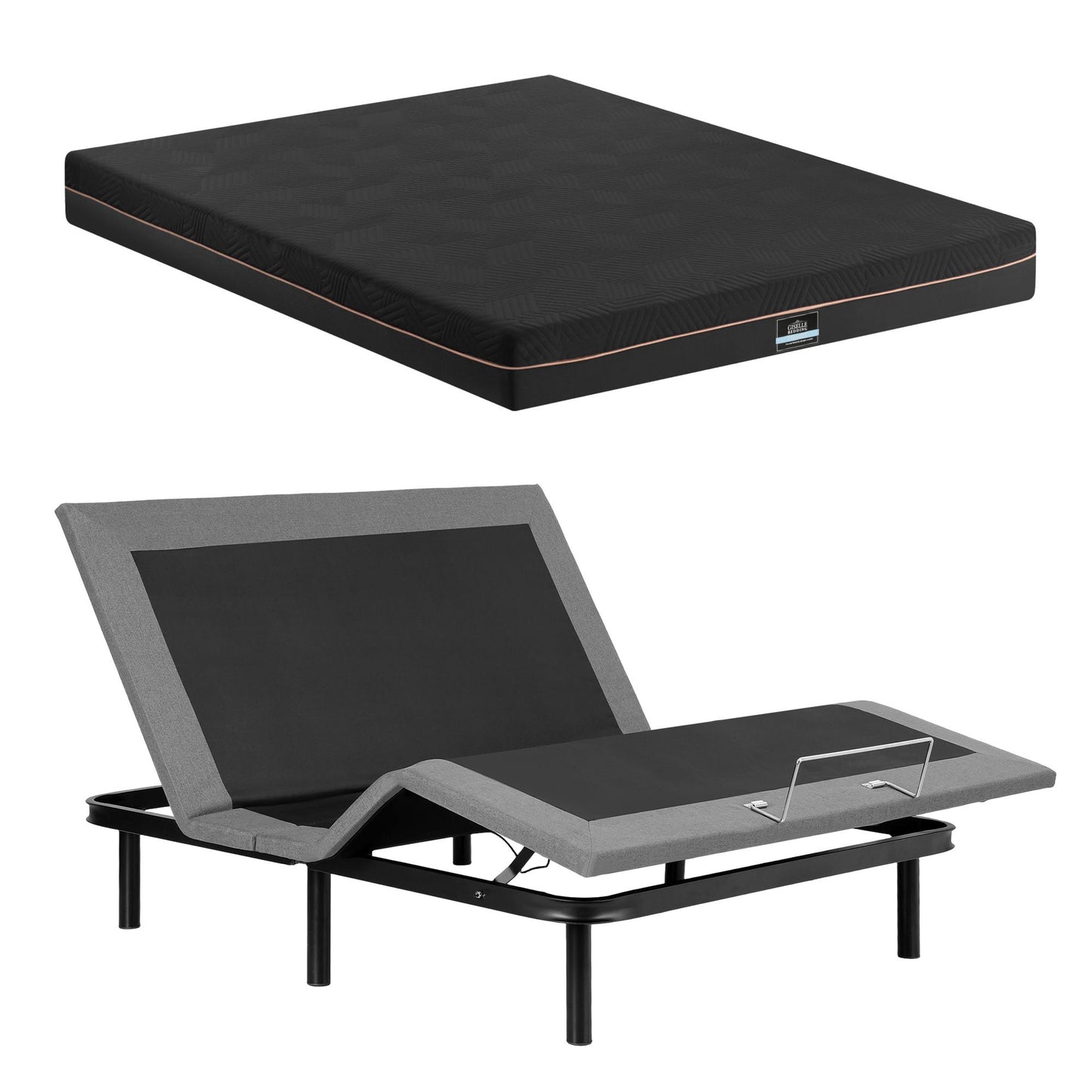 Adjustable Bed Frame Double Mattress Combo | HomeAndLiving - 2
