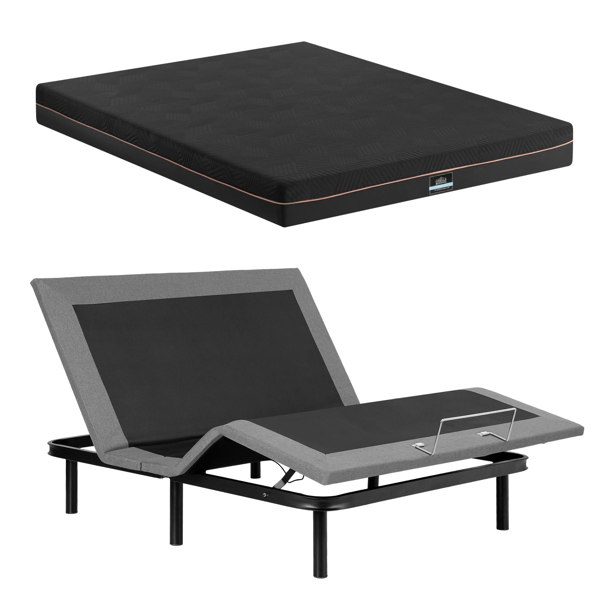 Adjustable Bed Frame Double Mattress Combo | HomeAndLiving - 2