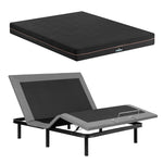 Adjustable Bed Frame Double Mattress Combo | HomeAndLiving