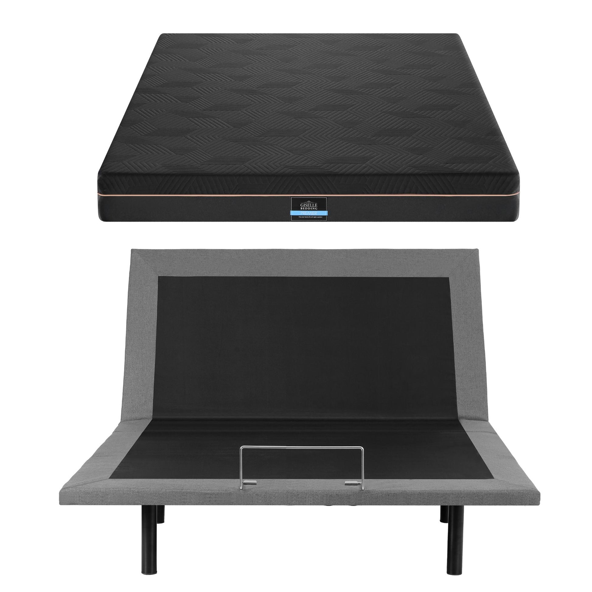 Adjustable Bed Frame Double Mattress Combo | HomeAndLiving - 4