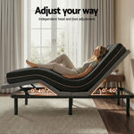 Adjustable Bed Frame Double Mattress Combo | HomeAndLiving