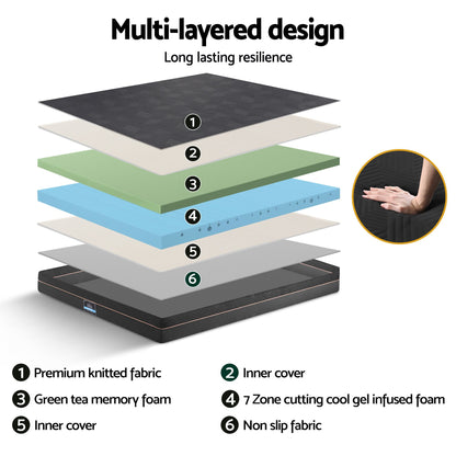 Adjustable Bed Frame Double Mattress Combo | HomeAndLiving - 7