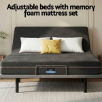 Adjustable Bed Frame Double Mattress Combo | HomeAndLiving