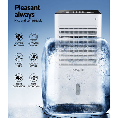 Evaporative Air Cooler Conditioner 6L