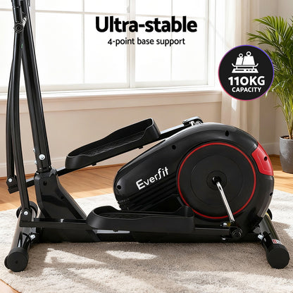 Exercise Bike Elliptical Cross Trainer Home Gym Fitness Machine Lcd