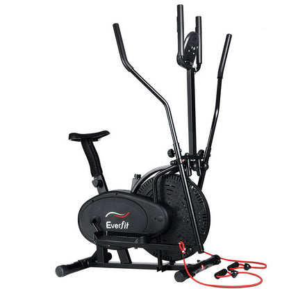Exercise Bike 5 In 1 Elliptical Cross Trainer Home Gym Indoor Cardio