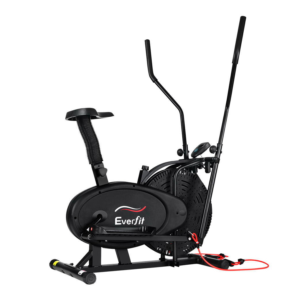 Exercise Bike 4 In 1 Elliptical Cross Trainer Home Gym Indoor Cardio