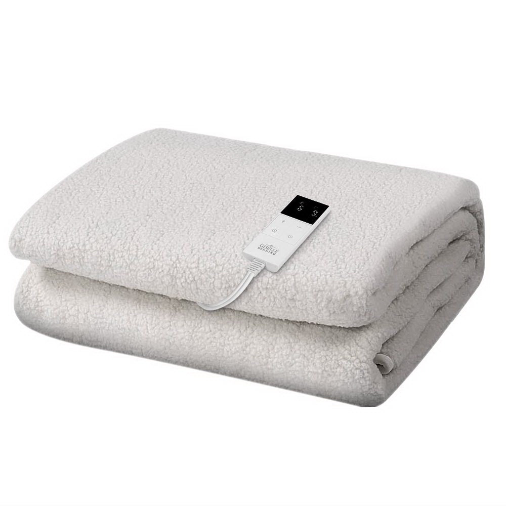 Single Size Electric Blanket Fleece