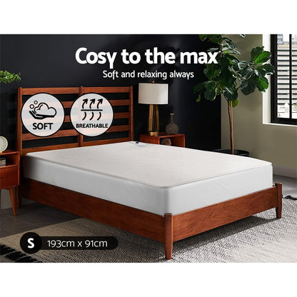 Single Size Electric Blanket Fleece