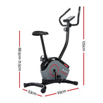 8 Levels of Fitness with Upright Exercise Bike