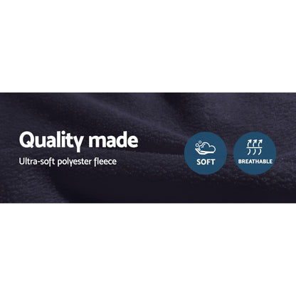Electric Heated Blanket Car Truck Throw Rug Travel Camping 12V Dc Aut