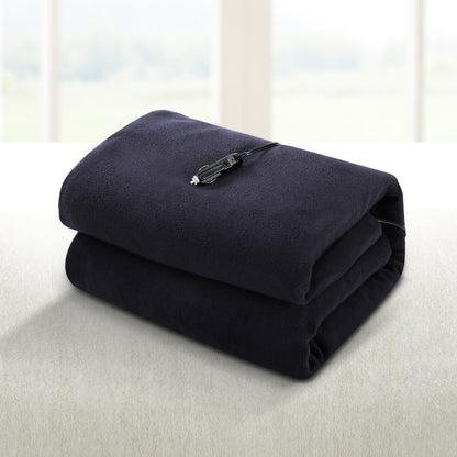 Electric Heated Blanket Car Truck Throw Rug Travel Camping 12V Dc Aut