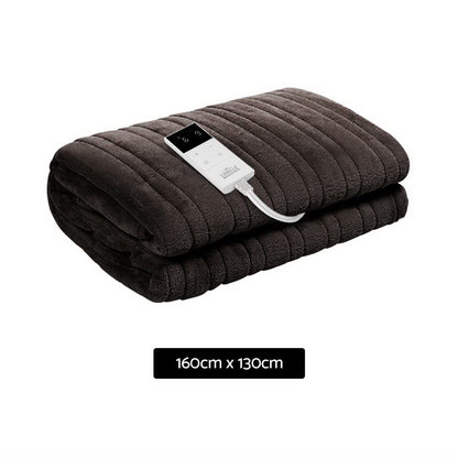 Electric Throw Blanket - Chocolate