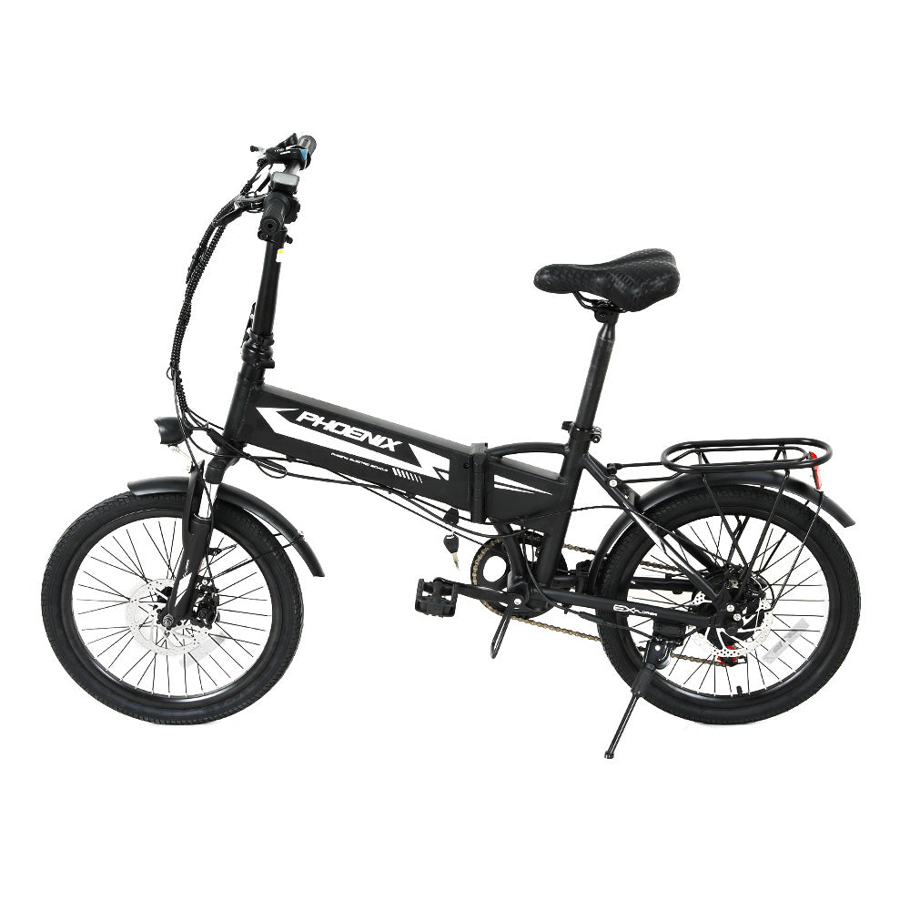 Phoenix 20 Inch Electric Bike Folding Urban Bicycle Ebike Removable Battery