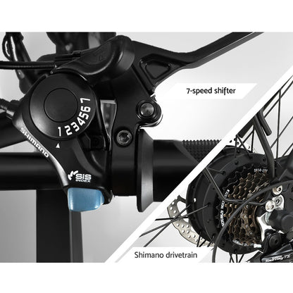 Phoenix 20 Inch Electric Bike Folding Urban Bicycle Ebike Removable Battery