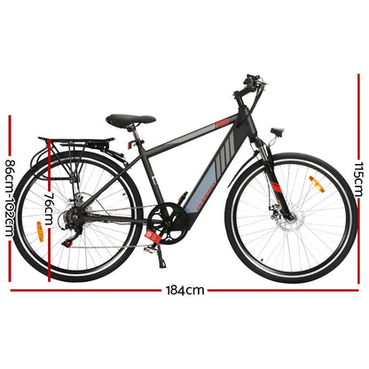 Phoenix 27" Electric Bike Mountain Bicycle eBike e-Bike