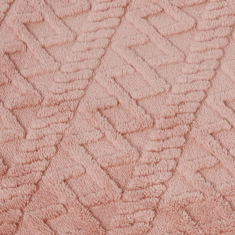Heated Electric Throw Blanket Bedding Flannel & Sherpa Pink 160x130cm 9-Heat Levels