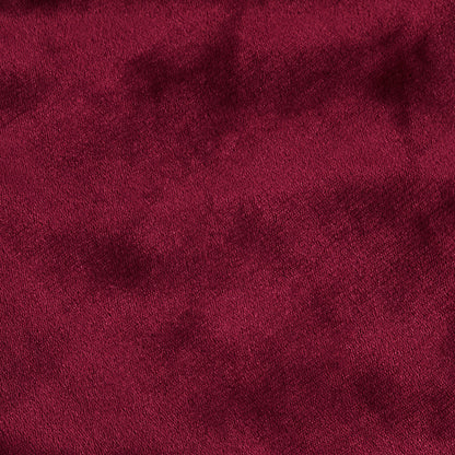 Home Comfort Electric Throw Rug Bedding Collection Dual Fleece Heated Blanket 160x130cm Burgundy