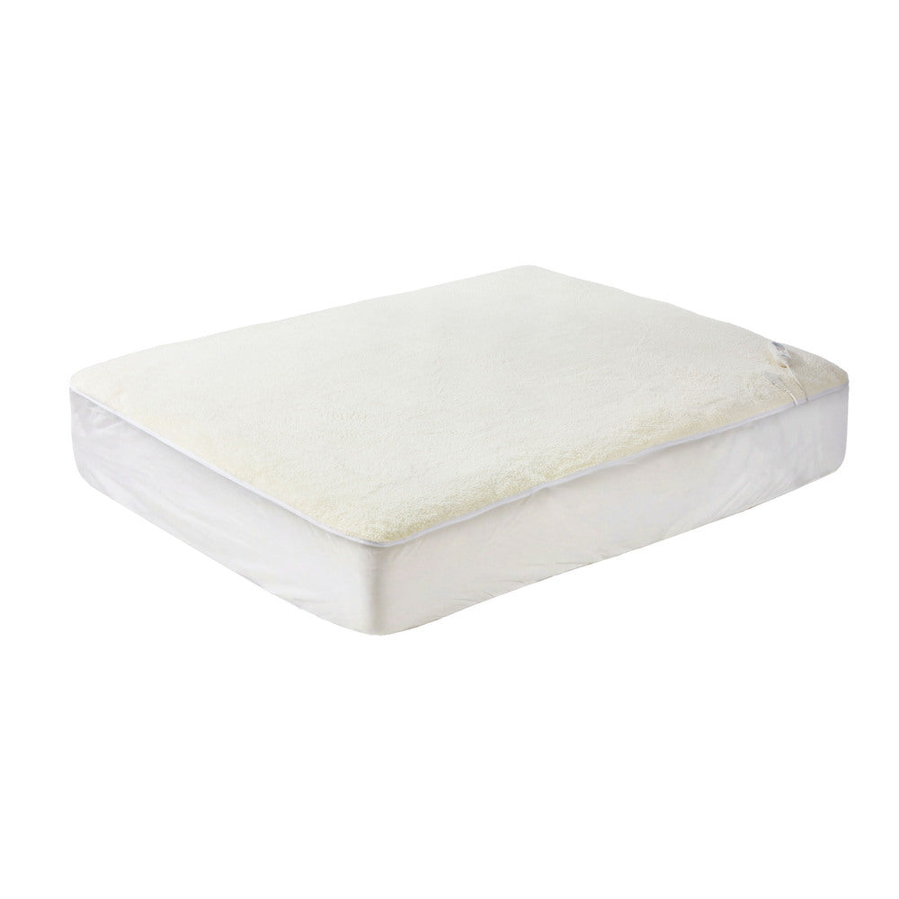Heated Electric Blanket Bedding Collection Fleece Underlay King Single White 3-Temp Timer