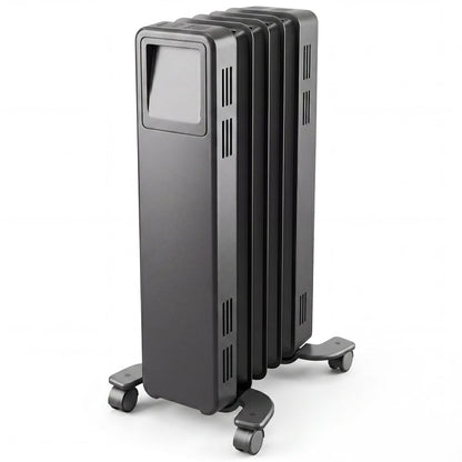 1.5kW Oil Free Column Heater 5 Fin Turbo | HomeAndLiving