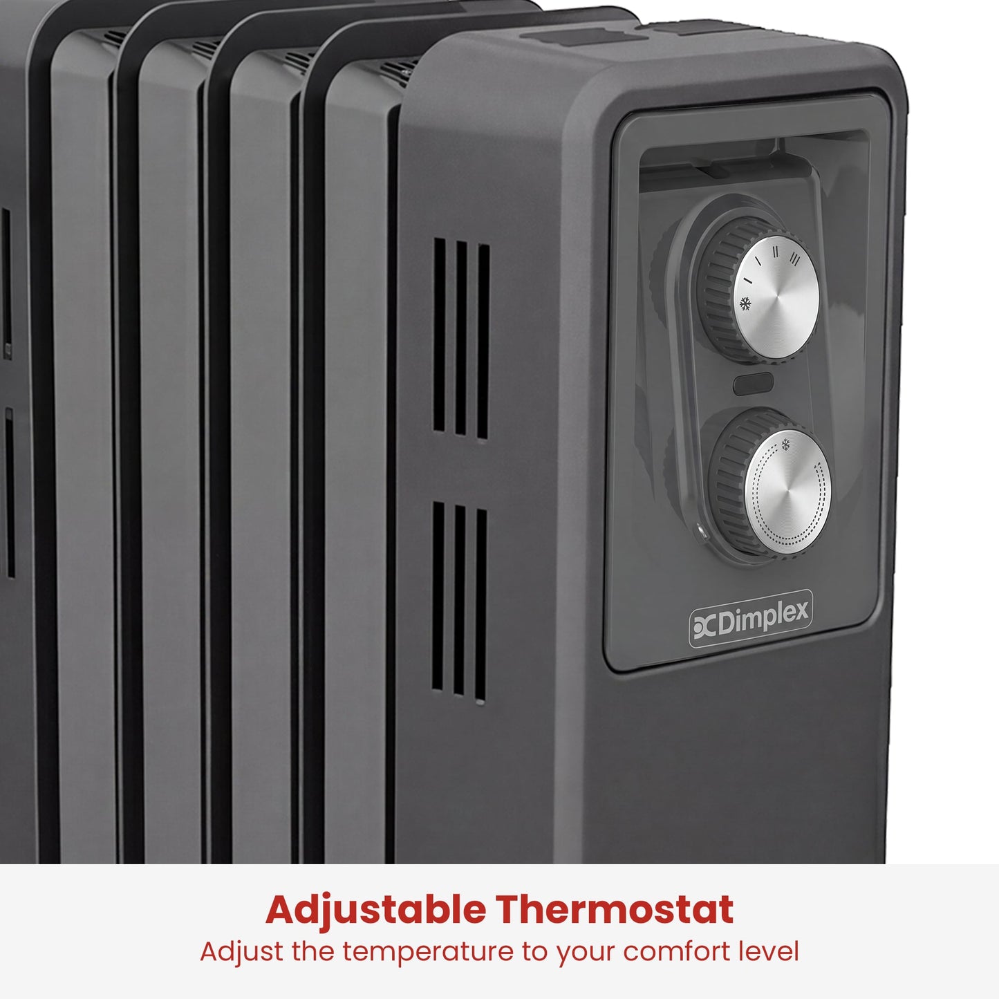 1.5kW Oil Free Column Heater 5 Fin Turbo | HomeAndLiving