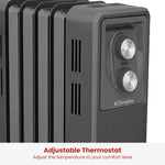 1.5kW Oil Free Column Heater 5 Fin Turbo | HomeAndLiving