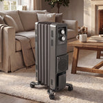 1.5kW Oil Free Column Heater 5 Fin Turbo | HomeAndLiving