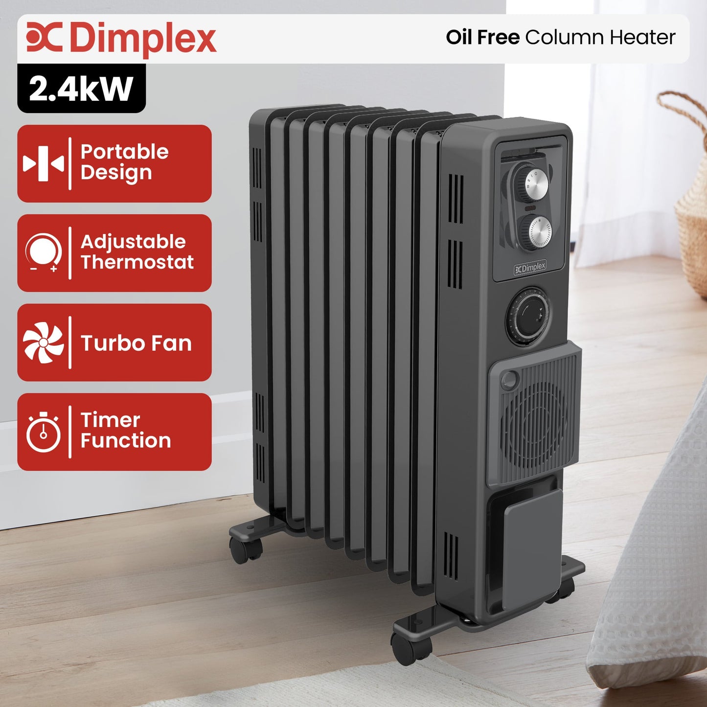 Column Heater Oil Free Turbo