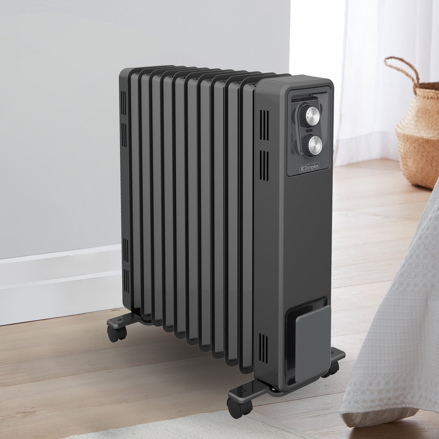Column Heater Oil Free Black