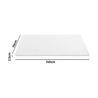 Versatile White Table Top for Office Computer Desks