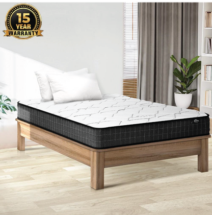H&L 16cm Single Mattress Bonnell Spring Medium Firm