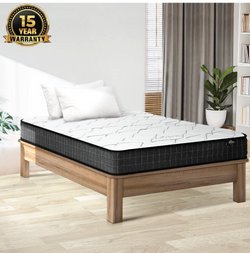 H&L 16cm Single Mattress Bonnell Spring Medium Firm