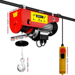 Electric Hoist Winch 125/250Kg Cable 18M Rope Tool Remote Chain Lifting