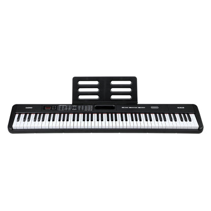 88-Key Electronic Piano Keyboard Portable Lighted Music Instrument