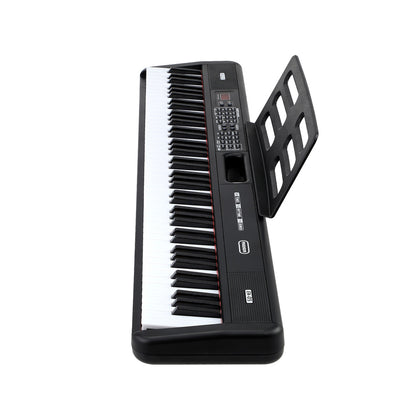 88-Key Electronic Piano Keyboard Portable Lighted Music Instrument