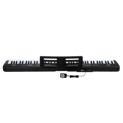 88-Key Electronic Piano Keyboard Portable Lighted Music Instrument
